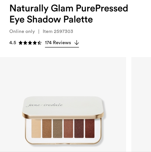 Naturally Glam PurePressed Eye Shadow Palette new in box - Picture 3 of 10
